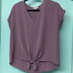 Pink Rose Top Maeve Size Large